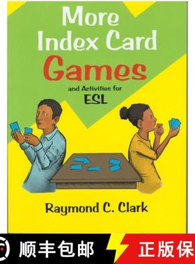 预订 More Index Card Games and Activities for English [9780866473705]