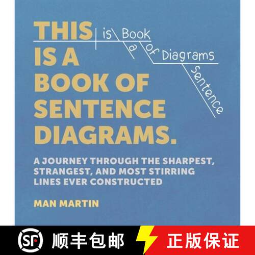 【3-4周达】精装 This Is a Book of Sentence Diagrams: A Journey Through the Sharpest, Strangest, and M... [9798894142081]