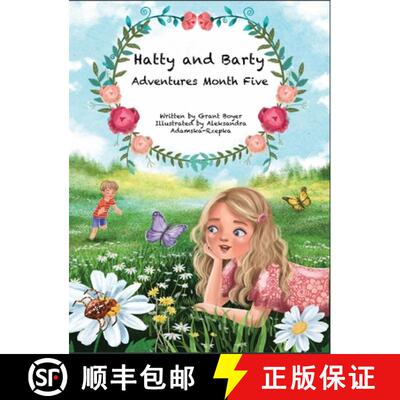 【3-4周达】精装 Hatty and Barty Adventures Month Five [9781088093405]
