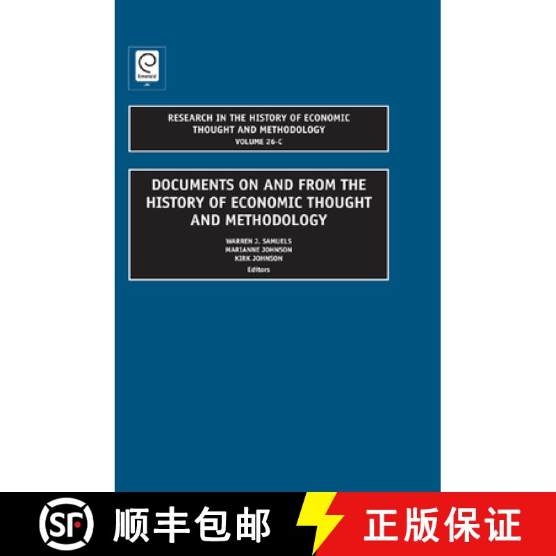 【3-4周达】Documents on and from the History of Economic Thought and Methodology [9781846639081]