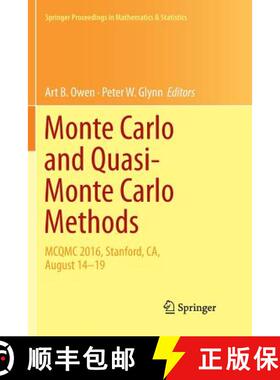【3-4周达】Monte Carlo and Quasi-Monte Carlo Methods : MCQMC 2016, Stanford, CA, August 14-19 [9783030082550]