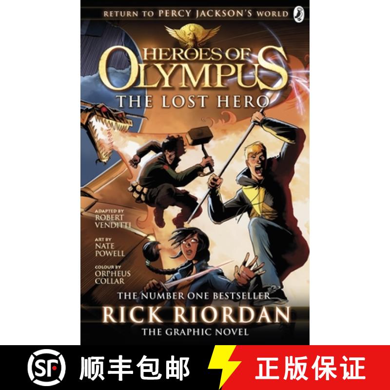 【3-4周达】Lost Hero: The Graphic Novel (Heroes of Olympus Book 1): - The Lost Hero: The Graphic Nove... [9780141359984]