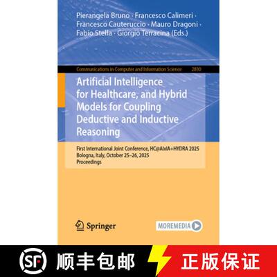 【3-4周达】Artificial Intelligence for Healthcare, and Hybrid Models for Coupling Deductive and Induc... [9783032167071]