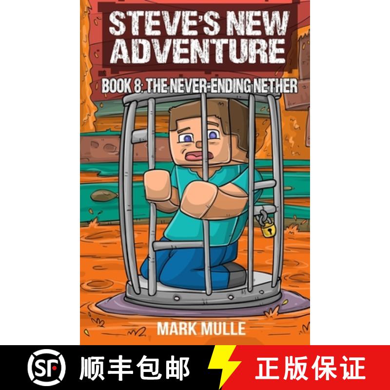 【3-4周达】Steve's New Adventure Book 8: The Never-Ending Nether [9798330347643]