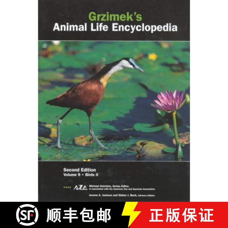 预订 Grzimek's Animal Life Encyclopedia, Volume 9: Birds II (Edition: 2) (Edition: 2) (Edition: 2) [9780787657857]