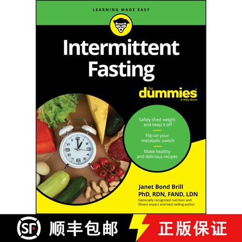【3-4周达】Intermittent Fasting For Dummies [Wiley公共健康] [9781119724094]