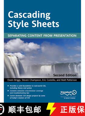 【3-4周达】Cascading Style Sheets: Separating Content from Presentation (Softcover reprint of the ori... [9781590592311]