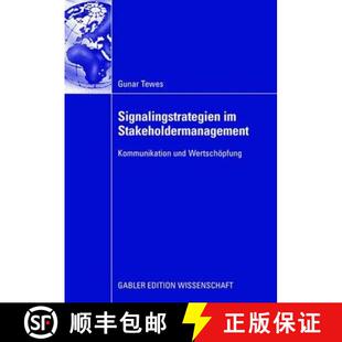 Signalingstrategien Wertschöpfung 9783834909688 und 4周达 Kommunikation Stakeholdermanagement