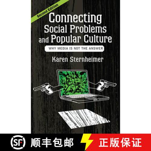 【3-4周达】精装 Connecting Social Problems and Popular Culture : Why Media is Not the Answer [9780367097622]