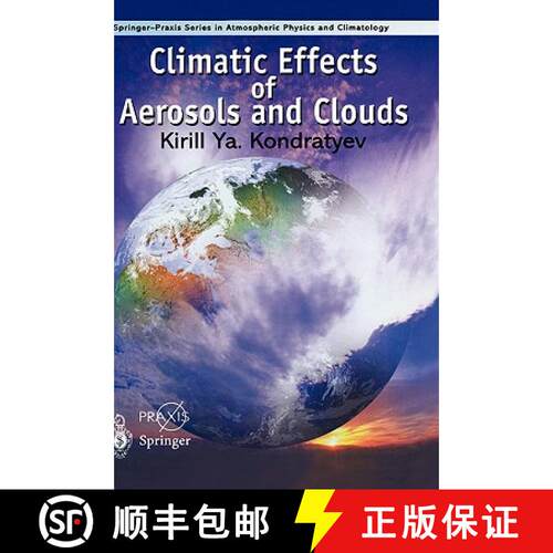 【3-4周达】精装 Climatic Effects of Aerosols and Clouds [9781852331108]