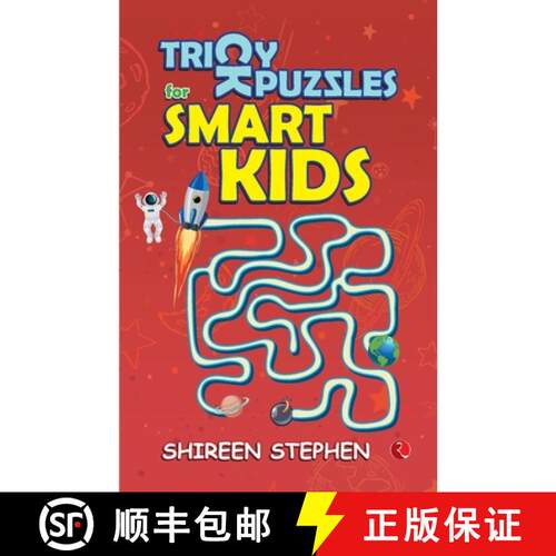 【3-4周达】Tricky Puzzles for Smart Kids [9789355204738]