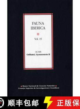 预订 Fauna Ibérica, Volume 15: Acari - Oribatei: Gymnonota II [9788400079314]