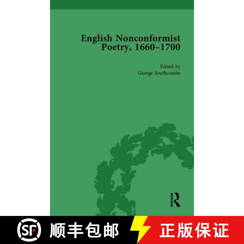 【4周达】English Nonconformist Poetry, 1660-1700, Vol 3 [9781138753228]