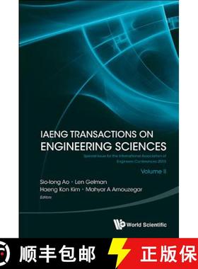 【3-4周达】Iaeng Transactions on Engineering Sciences: Special Issue for the International Associatio... [9789813230767]