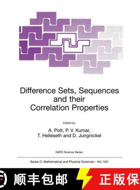 【3-4周达】Difference Sets, Sequences and their Correlation Properties: Proceedings of the NATO Advan... [9780792359586]