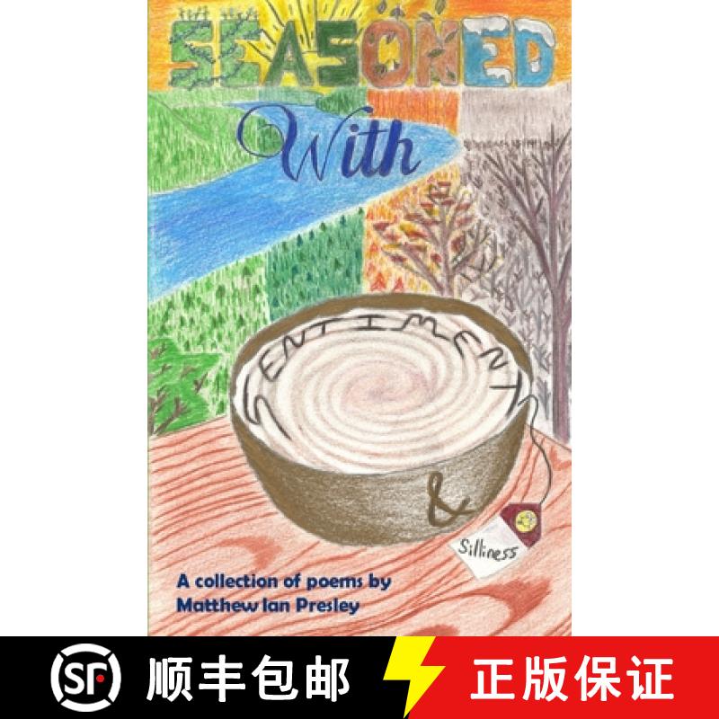 【2-3周达】Seasoned With Sentiment & Silliness [9781312767959]