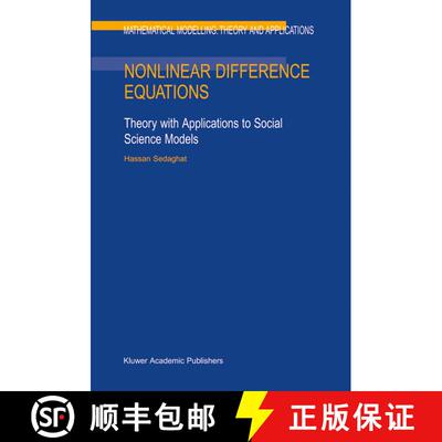 【3-4周达】Nonlinear Difference Equations : Theory with Applications to Social Science Models [9781402011160]