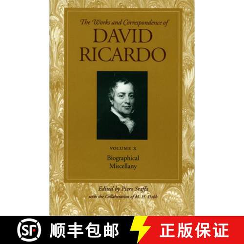【3-4周达】Works and Correspondence of David Ricardo: Biographical Miscellany - Biographical Miscellany [9780865979741]