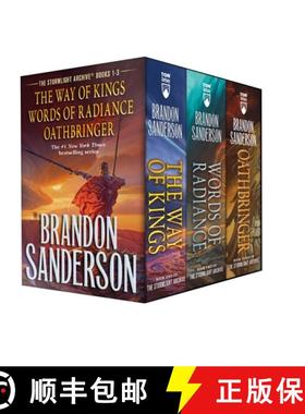 【3-4周达】Stormlight Archive MM Boxed Set I, Books 1-3: The Way of Kings, Words of Radiance, Oathbri... [9781250776631]