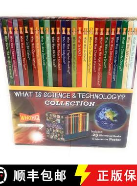 预订 What is Science & Technology? Collection (25 Illustrated Books plus 1 Interactive Poster) [9780593090138]