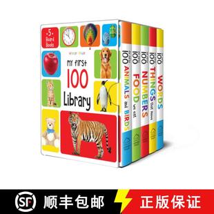 【3-4周达】My First 100 Library: Boxset of 5 Early Learning Board Books for Kids/Children (homeschool... [9789354402739]