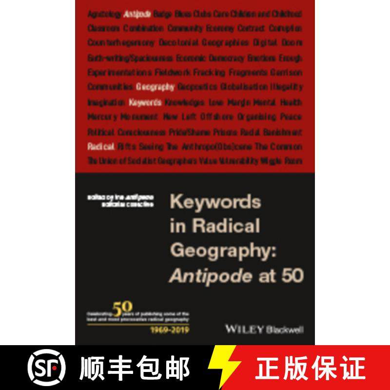 【3-4周达】Keywords In Radical Geography - Antipode At 50 [Wiley地理] [9781119558156]