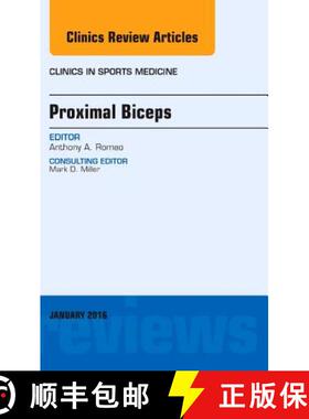 【3-4周达】Proximal Biceps, an Issue of Clinics in Sports Medicine [9780323414708]