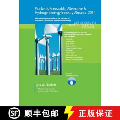 预订 Plunkett's Renewable, Alternative & Hydrogen Energy Industry Almanac 2014: Renewable, Alternativ... [9781608797233]