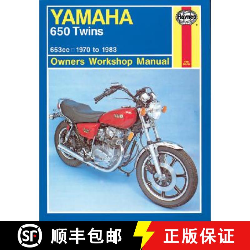 【3-4周达】Yamaha 650 Twins Owners Workshop Manual: 1970-1983 [9781850109211]