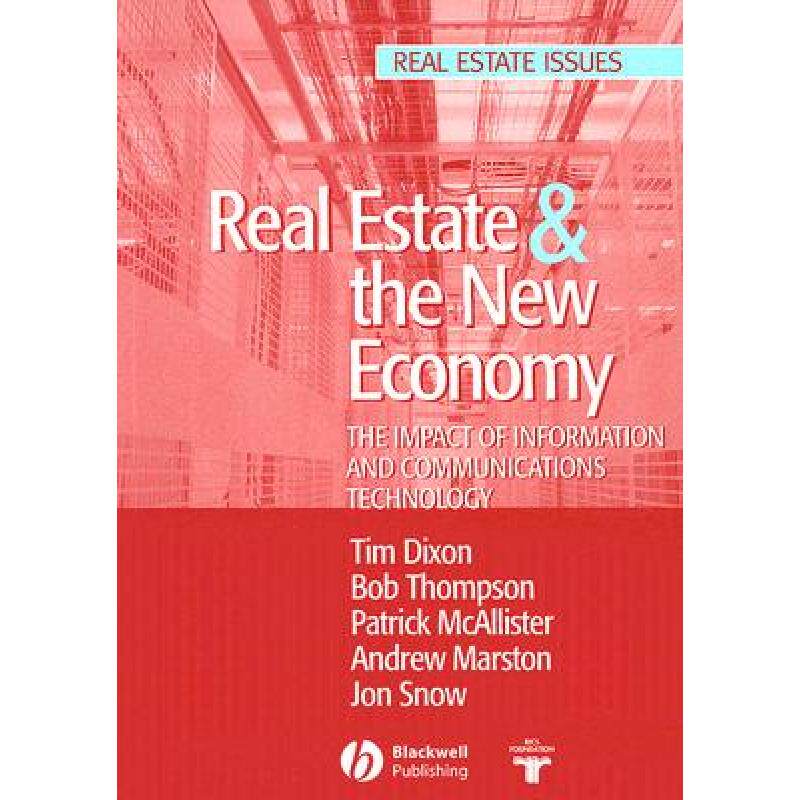 预订 real estate and the new economy [wil. [9781405117784]