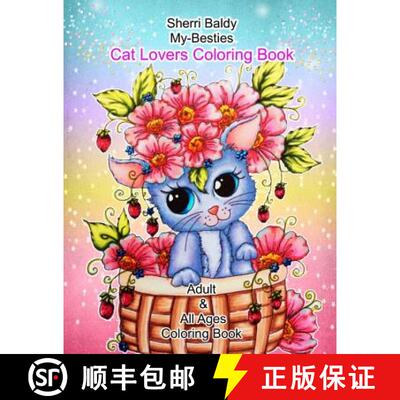 【3-4周达】Sherri Baldy My-Besties Cat Lovers Coloring Book [9781945731457]