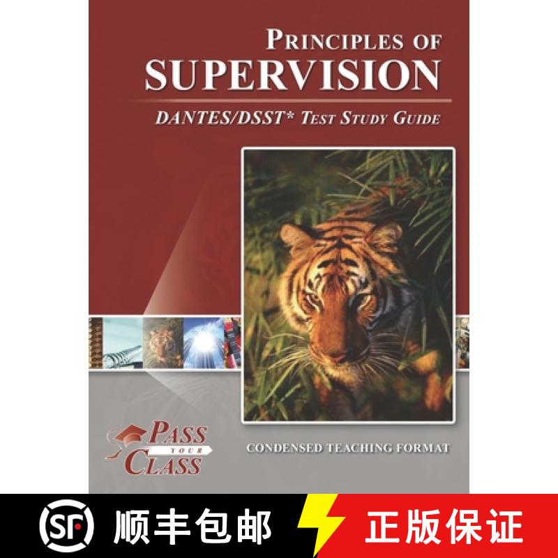 【2-3周达】Principles of Supervision DANTES/DSST Test Study Guide [9781614336877]