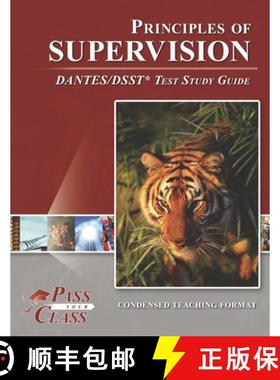 【3-4周达】Principles of Supervision DANTES/DSST Test Study Guide [9781614336877]
