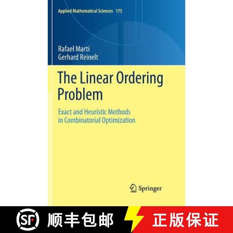 【3-4周达】The Linear Ordering Problem : Exact and Heuristic Methods in Combinatorial Optimization [9783642266560]