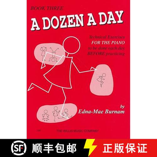 【3-4周达】A Dozen a Day Book 3 [9780877180265]