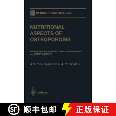 【3-4周达】Nutritional Aspects of Osteoporosis : A Serono Symposia S.A. Publication [9781461274636]