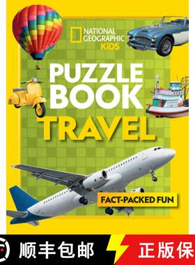 【3-4周达】Puzzle Book Travel: Brain-Tickling Quizzes, Sudokus, Crosswords and Wordsearches [9780008267728]