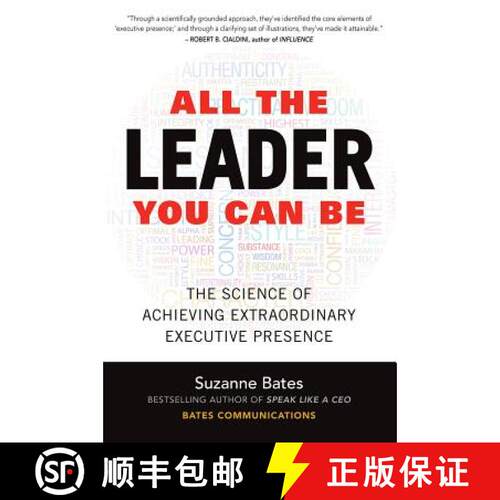 【3-4周达】精装 All the Leader You Can Be: The Science of Achieving Extraordinary Executive Presence [9781259585777]