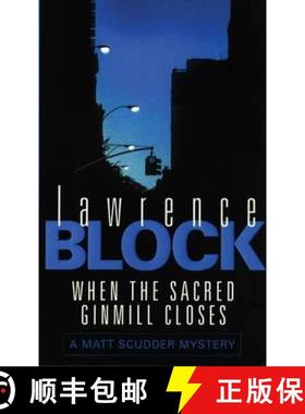 【3-4周达】When The Sacred Ginmill Closes [9780752836997]