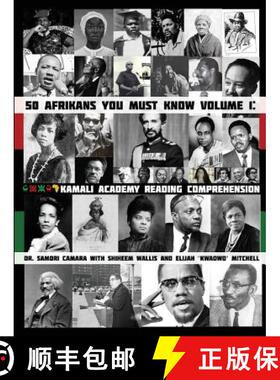 【3-4周达】50 Afrikans You Must Know: Kamali Academy Reading Comprehension [9781633158825]