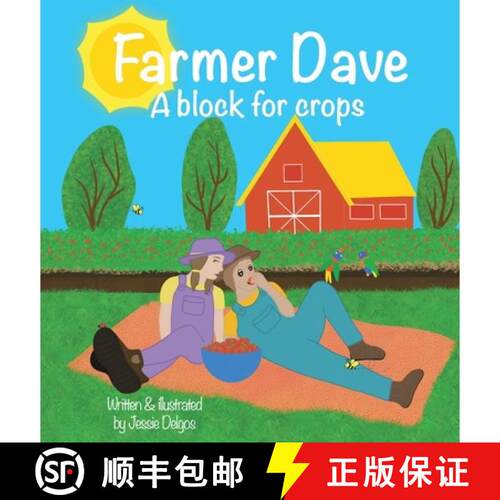 【3-4周达】精装 Farmer Dave: A block for crops: A block for crops [9781764514156]