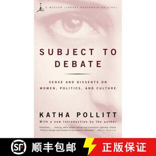 Subject 9780679783435 Culture Dissents 4周达 Debate Politics Sense Women and