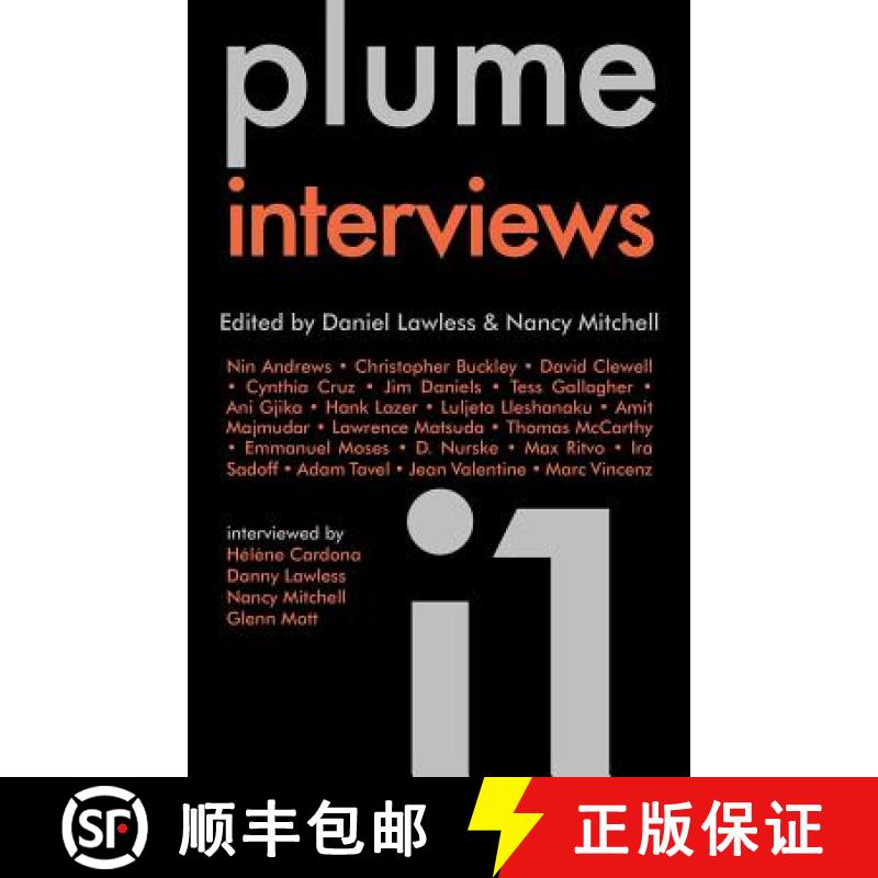 【2-3周达】Plume Interviews 1 [9781941196397]