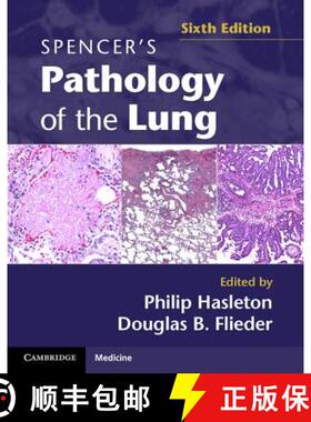 【3-4周达】Spencer's Pathology of the Lung 2 Part Set with DVDs [With DVD] [9780521509954]