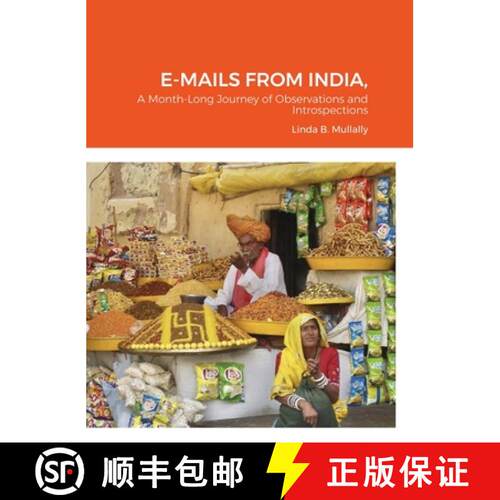 【3-4周达】精装 E-Mails from India,: a month long journey of observations and introspections [9781716984600]