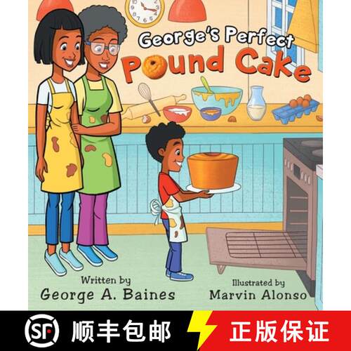 【3-4周达】精装 George's Perfect Pound Cake [9798218005009]