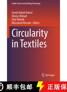 【3-4周达】Circularity in Textiles [9783031494819]