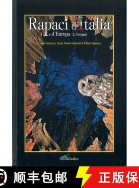 预订 Rapaci d'Italia 2. Norturni [Raptors of Italy, Volume 2, Nocturnal Birds] [9788889504703]