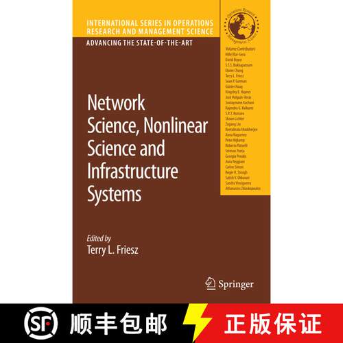 【3-4周达】Network Science, Nonlinear Science and Infrastructure Systems (Softcover reprint of hardco... [9781441943798]