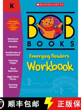 【3-4周达】Bob Books: Emerging Readers Workbook (Stage 2: Emerging Readers) [9781338226782]